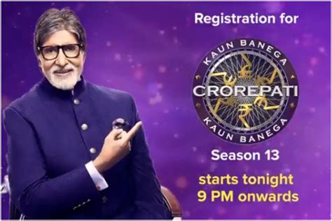 kbc jio lottery registration|Kaun Banega Crorepati 13 registrations open tonight..